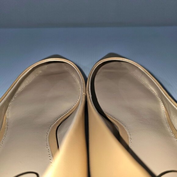 Sam Edelman Franci Pointed Toe Pump Kitten Heel Luxe Tan Leather Size 9.5 NWOT - Picture 9 of 13